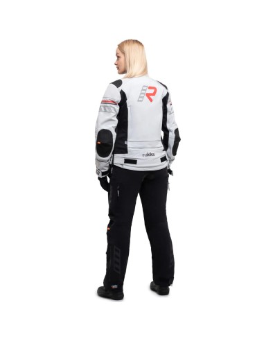 Chaqueta Rukka Armatou-R Mujer | Gris claro y negro