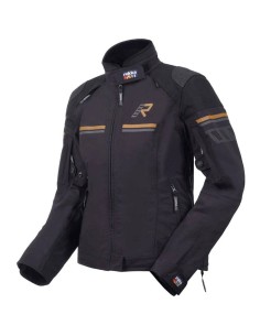 Chaqueta Rukka Armatou-R Mujer | Negro y dorado