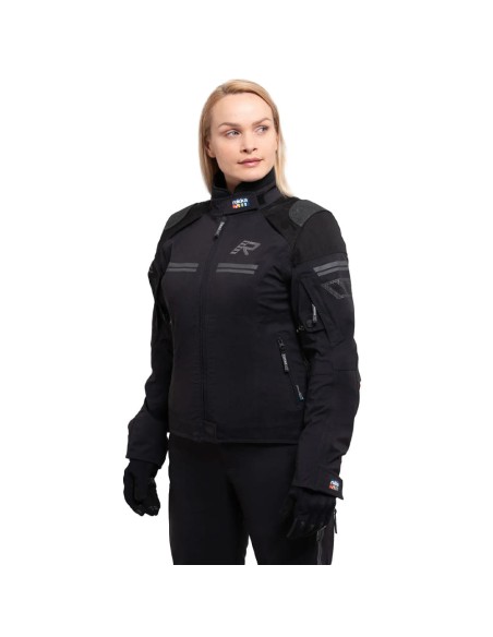 Chaqueta Rukka Armatou-R Mujer | Negro y negro