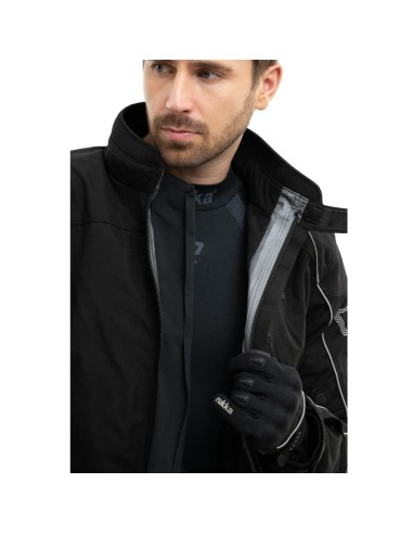 Chaqueta Rukka Trave-R | Negro y gris