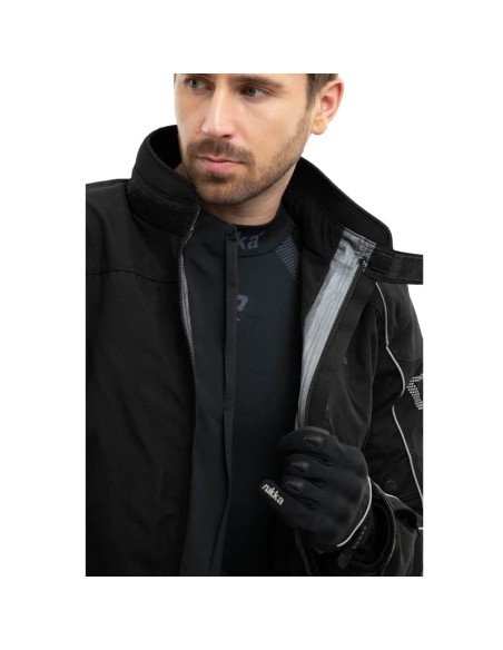 Chaqueta Rukka Trave-R | Negro y gris