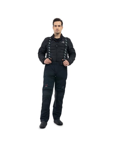 Pantalón Rukka Shield-R Tallaje Largo | Negro y negro