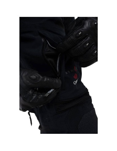 Pantalón Rukka Shield-R Tallaje Largo | Negro y negro