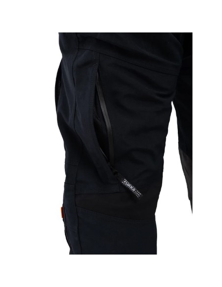 Pantalón Rukka Shield-R Tallaje Largo | Negro y negro