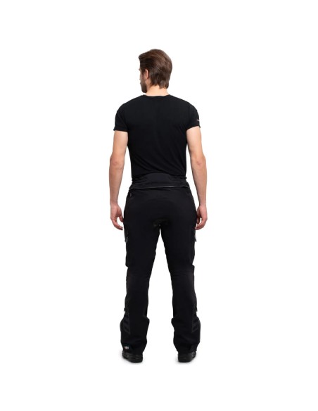 Pantalón Rukka Armatou-R Tallaje Largo | Negro y negro