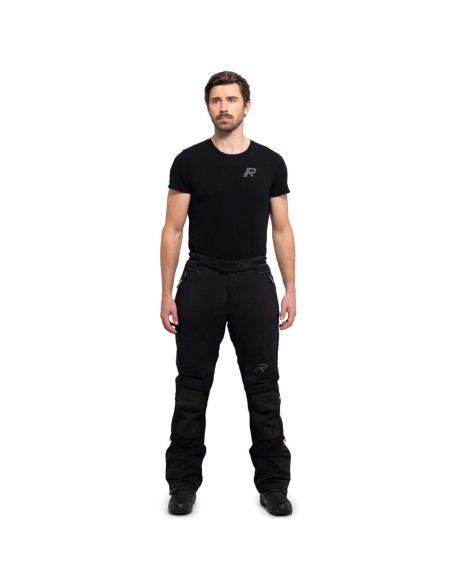 Pantalón Rukka Armatou-R Tallaje Largo | Negro y negro