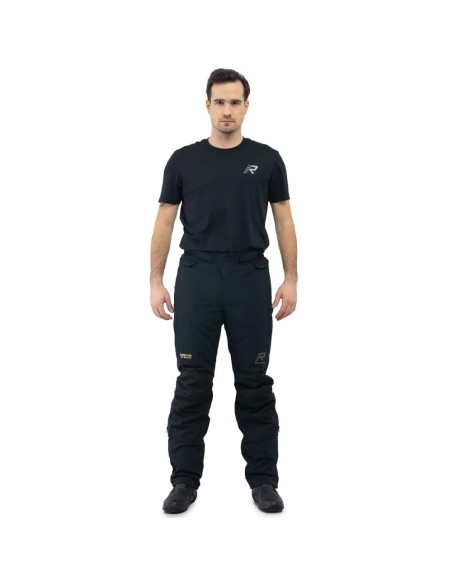 Pantalón Rukka Comfo-R Tallaje Largo | Negro y negro