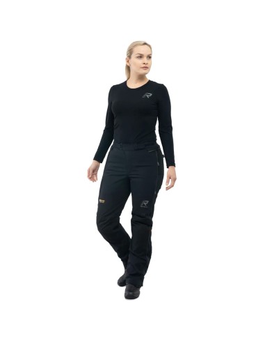 Pantalón Rukka Comforina | Negro y negro