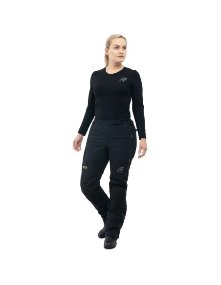 Pantalón Rukka Comforina | Negro y negro