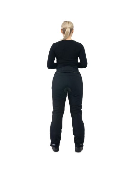 Pantalón Rukka Comforina Tallaje Largo | Negro y negro