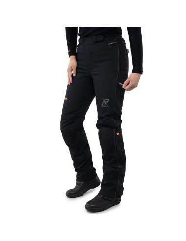 Pantalón Rukka Comforina Tallaje Largo | Negro y negro