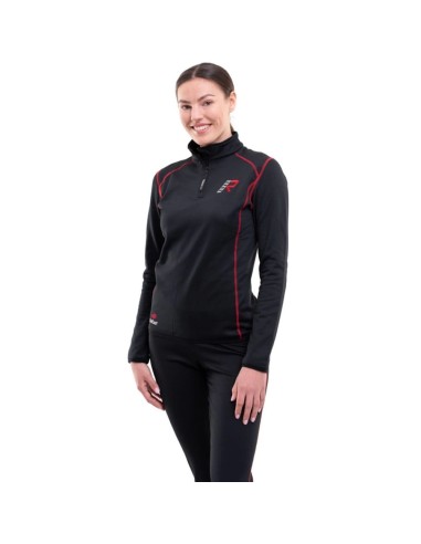 Chaqueta térmica Rukka Kimb-R | Negro y rojo