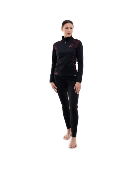 Chaqueta térmica Rukka Kimb-R | Negro y rojo