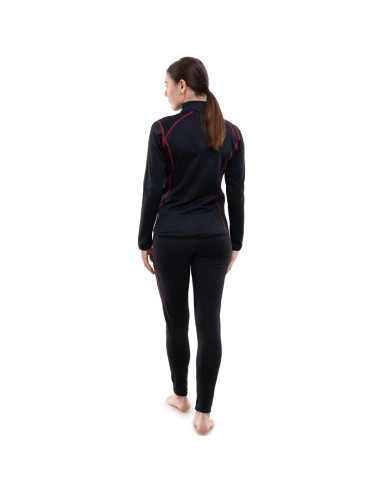 Pantalón térmico Rukka Kimb-R | Negro y rojo