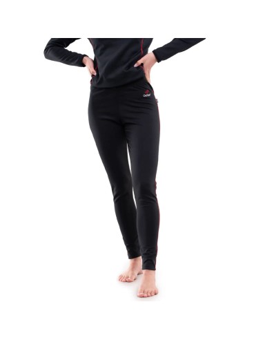 Pantalón térmico Rukka Kimb-R | Negro y rojo