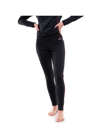 Pantalón térmico Rukka Kimb-R | Negro y rojo