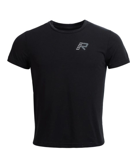 Camiseta Rukka Outlast Manga corta | Negro y gris