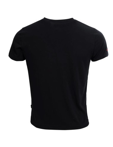 Camiseta Rukka Outlast Manga corta | Negro y gris
