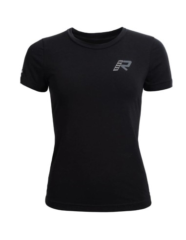 Camiseta Rukka Outlast Mujer Manga corta | Negro y gris