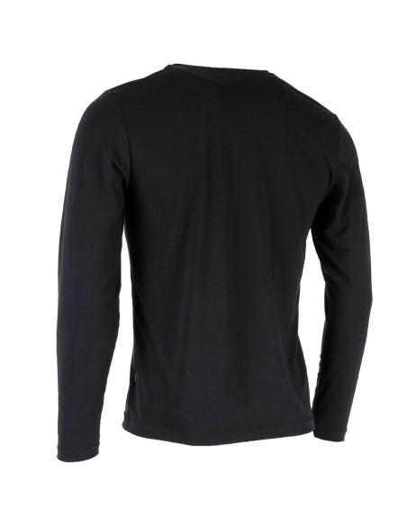 Camiseta Rukka Outlast LS | Negro y gris