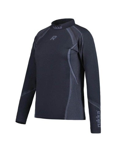 Camiseta interior Rukka Xeno-R Mujer | Negro y gris
