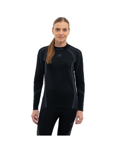 Camiseta interior Rukka Xeno-R Mujer | Negro y gris