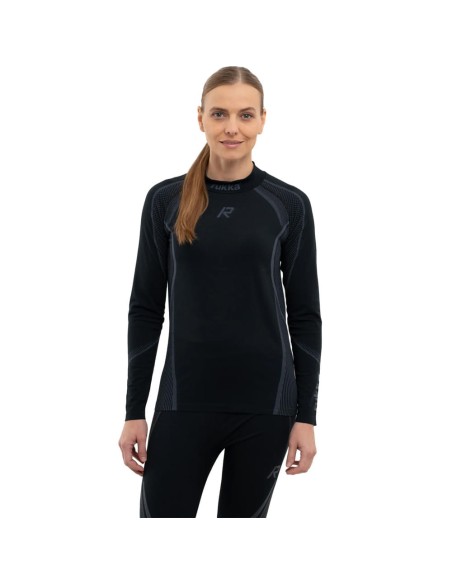 Camiseta interior Rukka Xeno-R Mujer | Negro y gris