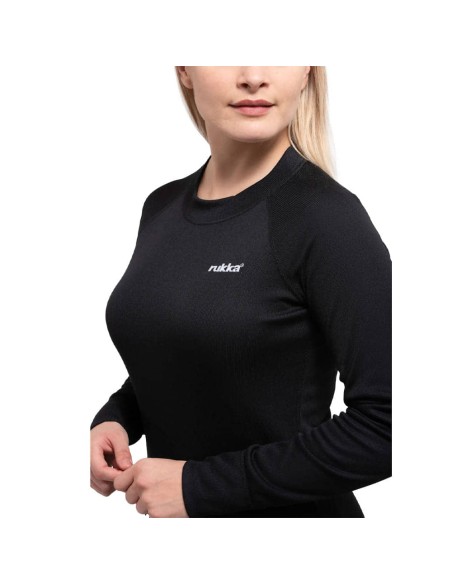 Conjunto Ropa Térmica Rukka Markerina | Negro y gris