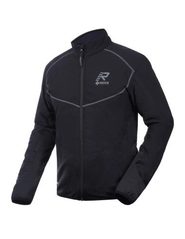 Chaqueta Polar Rukka Wiima | Negro y gris