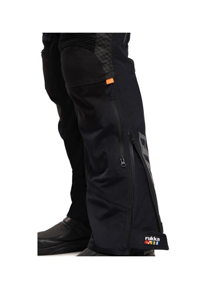 Pantalón Rukka Armageddo-R Tallaje Largo | Negro
