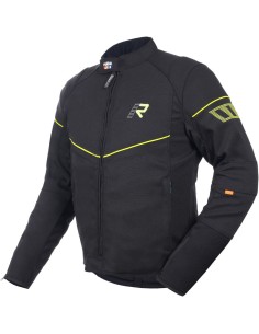 Chaqueta Rukka Airgobi 2.0 | Negro y amarillo fluor
