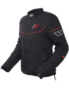 Chaqueta Rukka Airgobina 2.0 | Negro y rojo