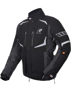 Chaqueta Rukka Ventu-R | Negro-gris-blanco