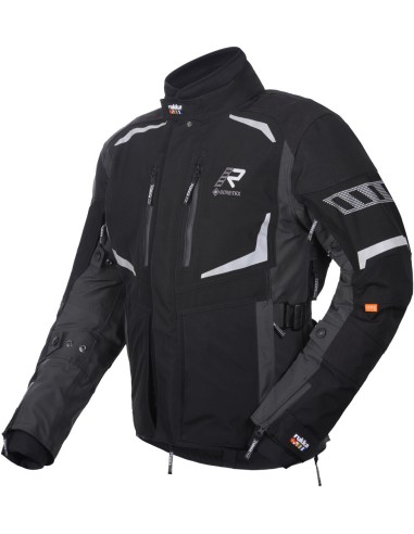 Chaqueta Rukka Ventu-R | Negro-gris-blanco