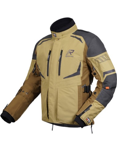 Chaqueta Rukka Ventu-R | Negro-gris-blanco