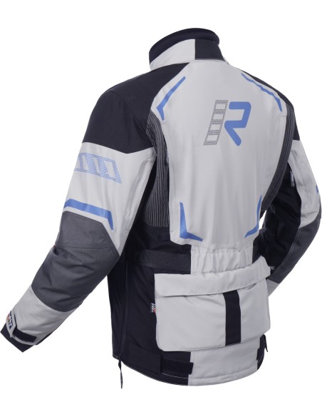 Chaqueta Rukka Ventu-R | Gris claro y azul