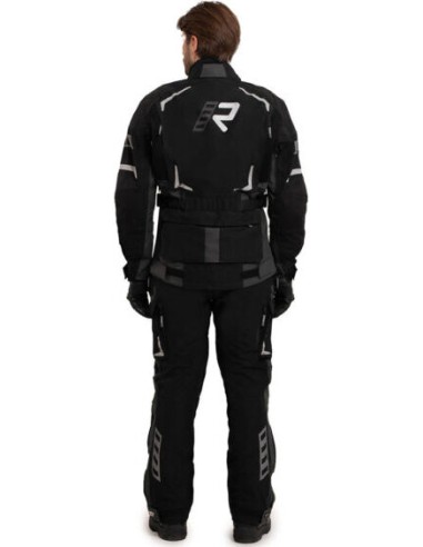 Pantalón Rukka Ventu-R | Negro-gris-blanco