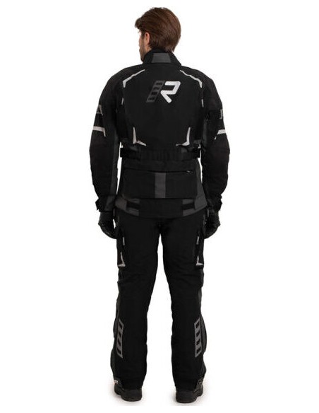 Pantalón Rukka Ventu-R | Negro-gris-blanco