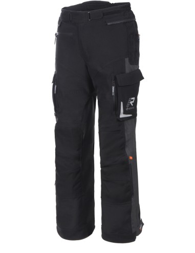Pantalón Rukka Ventu-R Tallaje Largo | Negro-gris-blanco