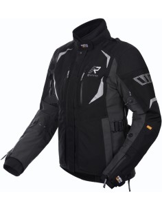 Chaqueta Rukka Venturina | Negro-gris-blanco