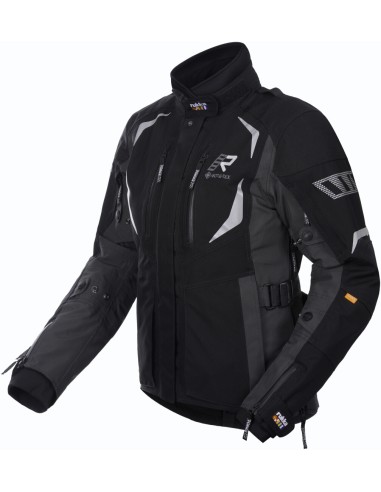 Chaqueta Rukka Venturina | Negro-gris-blanco