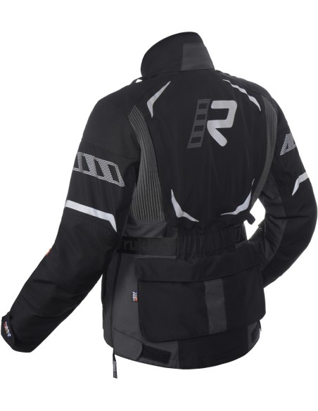 Chaqueta Rukka Venturina | Negro-gris-blanco
