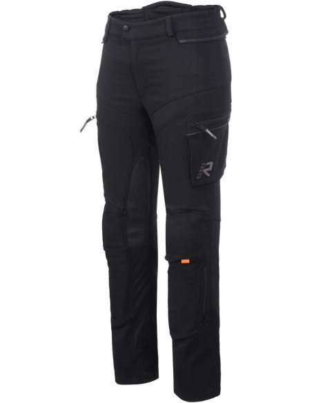 Pantalón Rukka Airtacama Tallaje Corto | Negro y negro