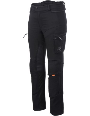 Pantalón Rukka Airtacama Tallaje Largo | Negro y negro