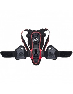 Protector Espalda Alpinestars Nucleon KR-3 Ahumado / Negro / Rojo