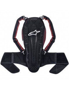 Protector Espalda Alpinestars Nucleon KR-2 Negro / Ahumado / Rojo