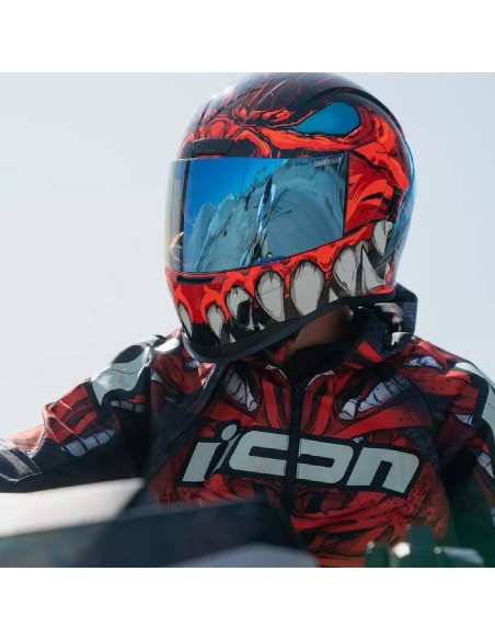 Capacete Icon Airform Manik'RR MIPS | Vermelho