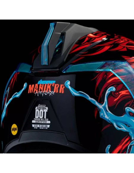Casco Icon Airform Manik´RR MIPS | Rojo
