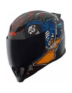 Capacete Icon Airflite Trick or Street 4 | Preto