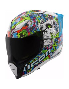 Capacete Icon Ultraflite Doodle 3 com MIPS | Azul